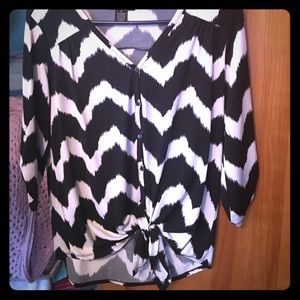 Chevron blouse